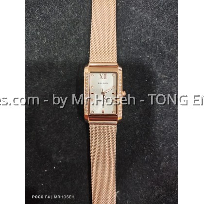 Balmer 21mm Crystal Rectangle Ladies Watch 8169L RG-1
